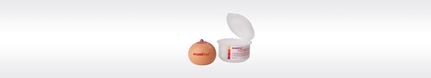 breast model for mamivac breast pumps