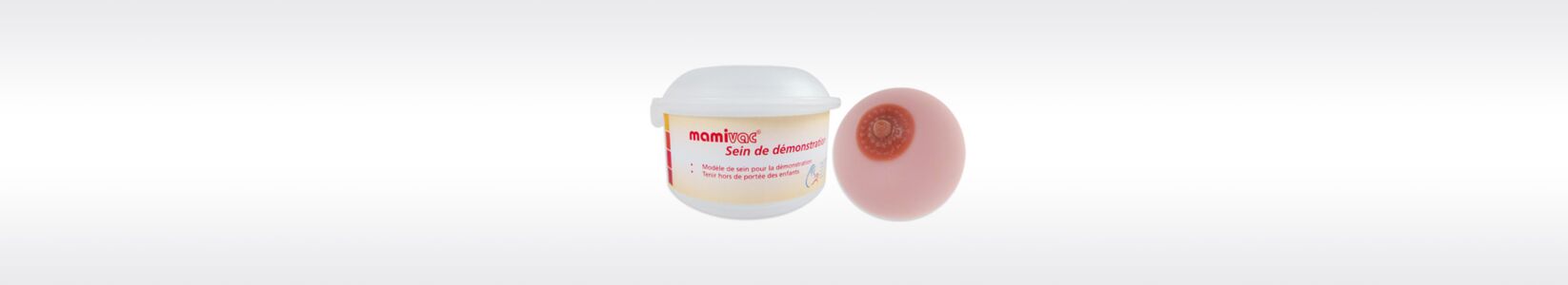 sein de demonstration for mamivac tire-lait