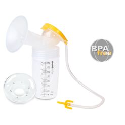 Assembled mamivac® suction kit PREMIUM L with soft insert and a icon BPA free