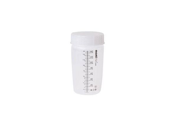 mamivac Weithalsflasche mit Deckel